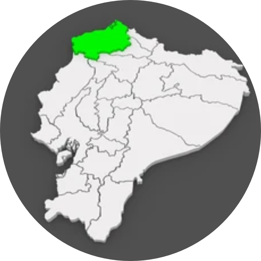 mapa de ecu esmeraldas